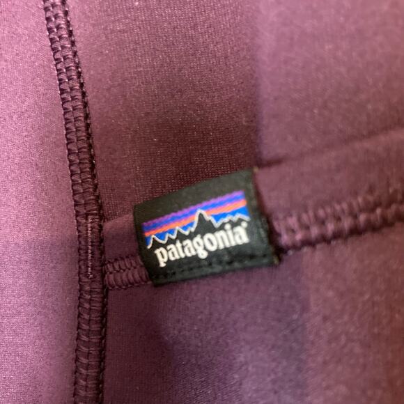 Patagonia Ankle Length Leggings with Media Pockets Purple Size Small - Picture 4 of 7